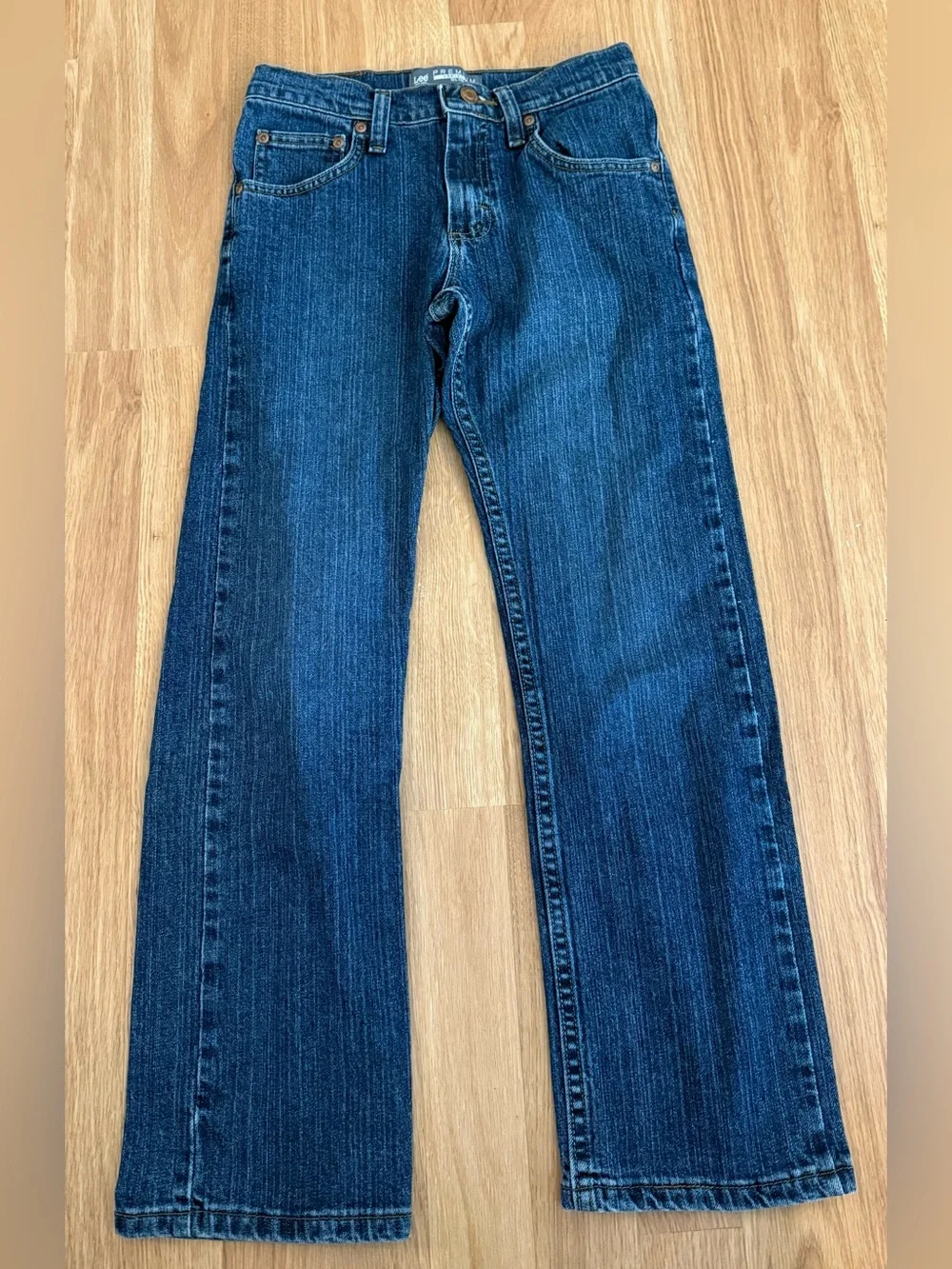 EUC Boy’s Premium Lee Slim Fit Bootcut Jeans - Blue - Size 12R